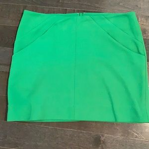 Diane von Furstenberg Green Mini Skirt Size 4